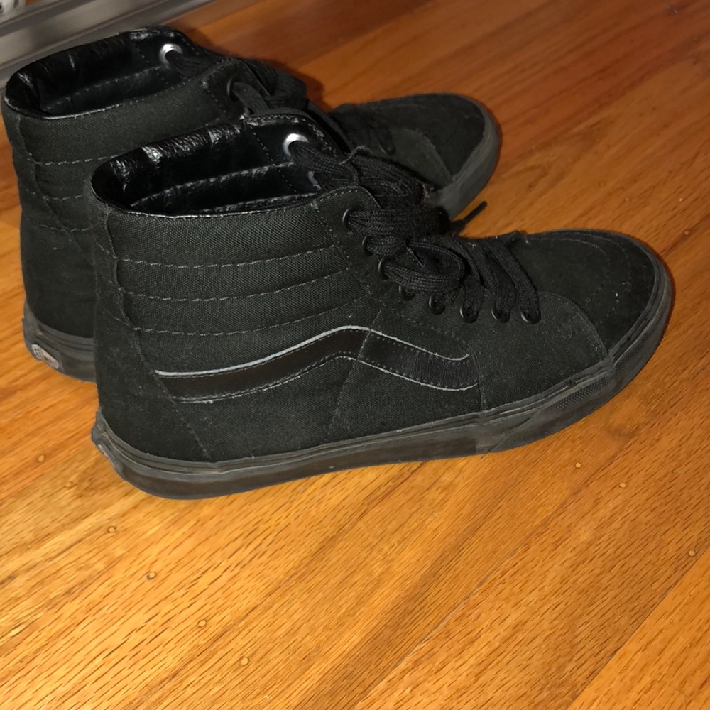 high top, vans shoes